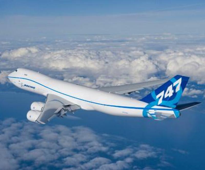 Boeing 747-8 Freighter Completes 1st Flight