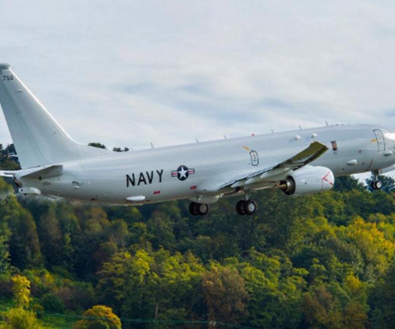 Boeing Delivers 18th P-8A Poseidon to U.S. Navy