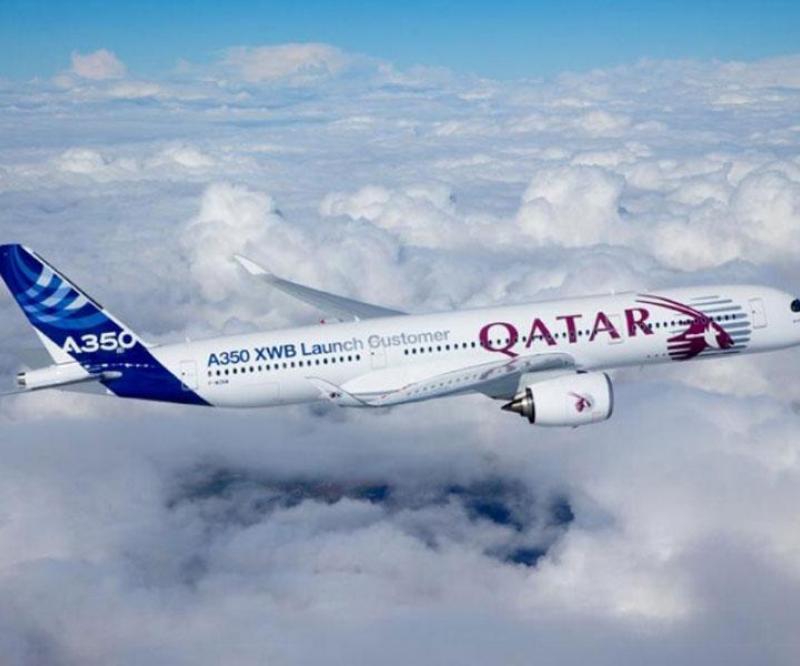Qatar Airways to Receive 1st Airbus A350 by Mid-December