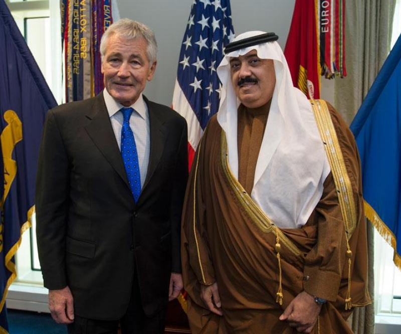 Saudi Minister of National Guard Meets Top US Officials