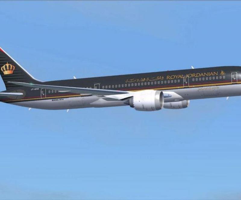 Royal Jordanian Receives Fifth Dreamliner