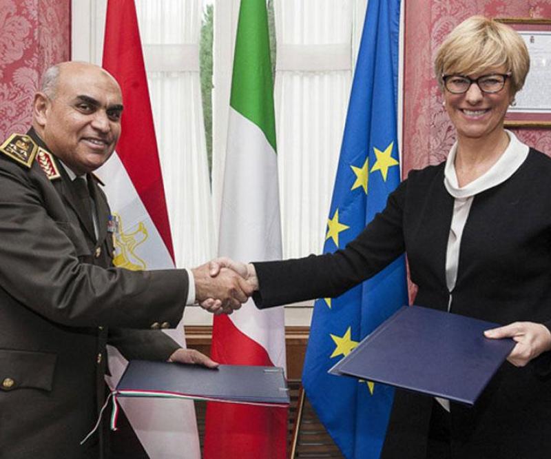 Italy, Egypt Agree to Boost Military Cooperation
