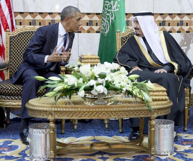 New Saudi King Receives US President & Top Senior Officials