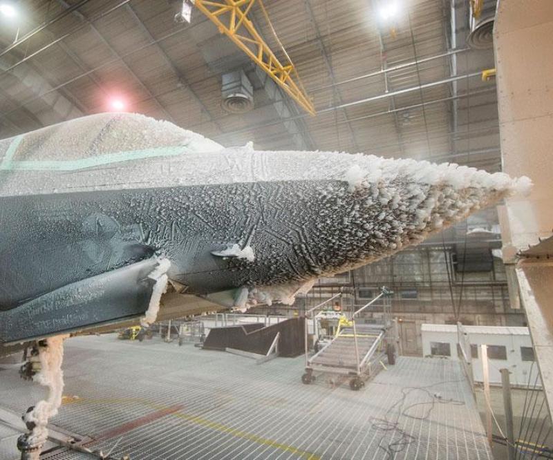 F-35 Lightning II Nears End of All-Weather Climatic Testing