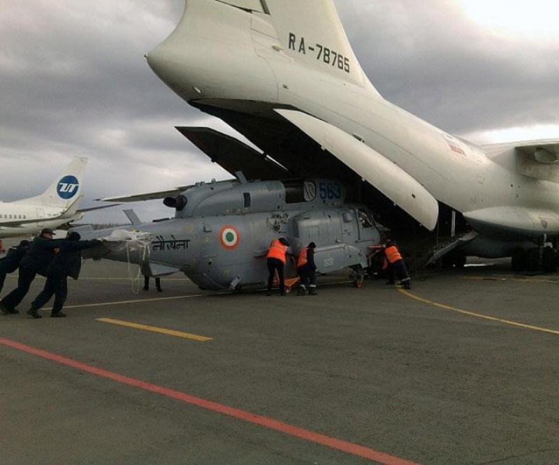 Russian Helicopters Delivers 1st 2 Repaired Ka-31s to India