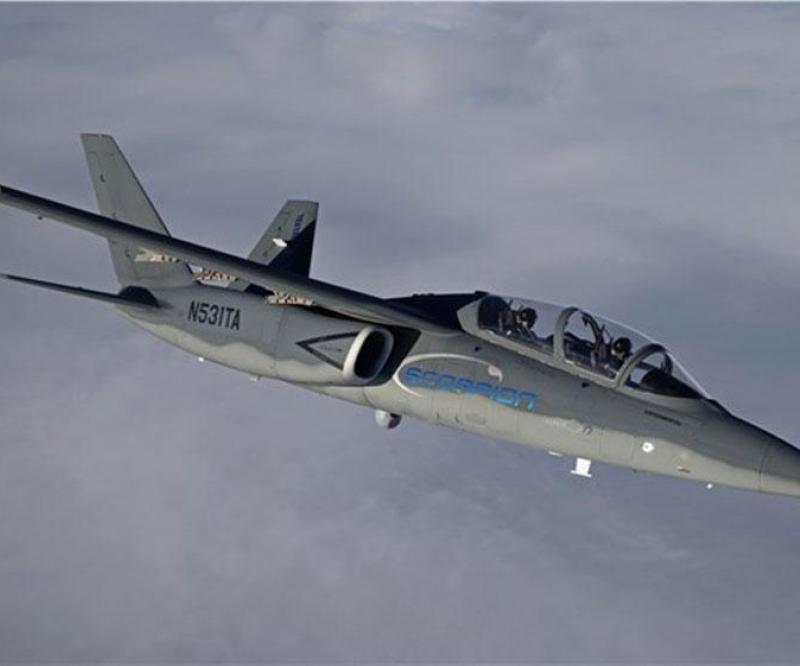 Textron AirLands Scorpion En Route to Paris Air Show