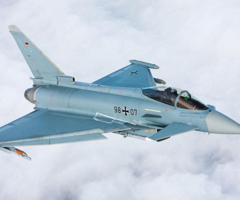Airbus DS Flight-Tests Eurofighter Aerodynamic Upgrades