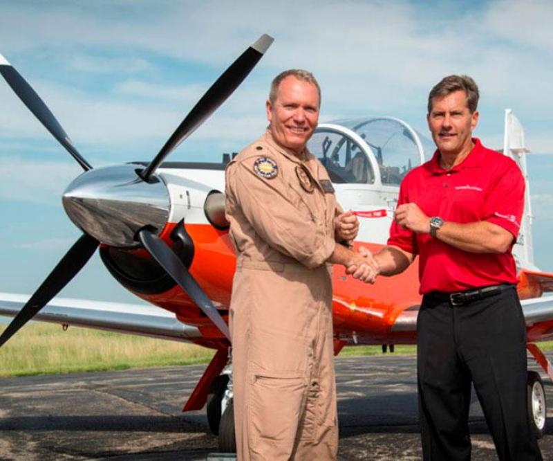 Beechcraft Delivers 900th T-6 Military Training Aircraft