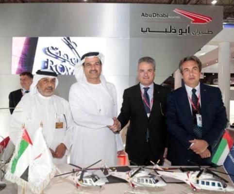 Abu Dhabi Aviation to Acquire 15 AgustaWestland Helicopters