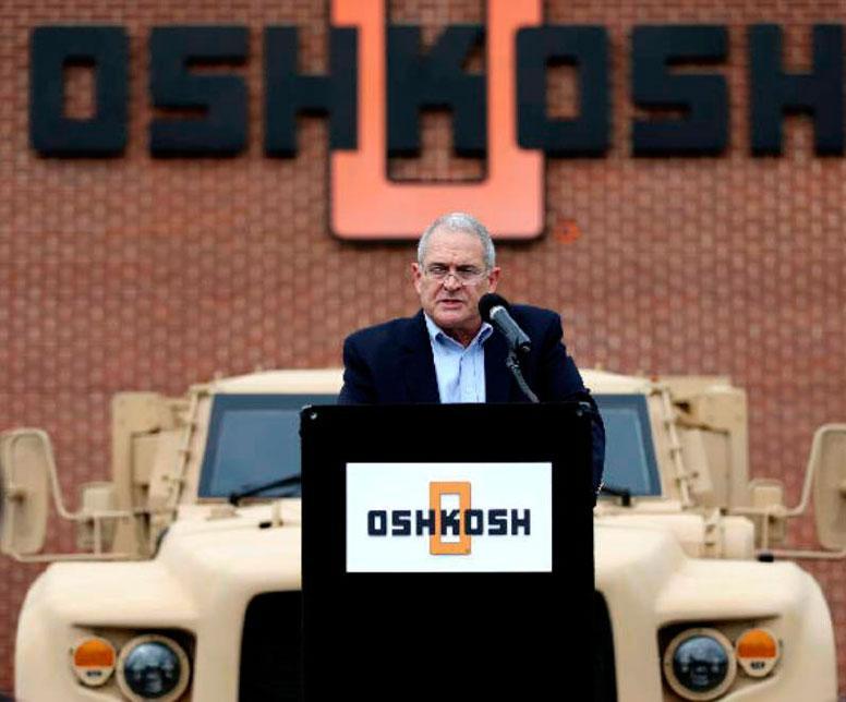President of Oshkosh Defense to Retire in February