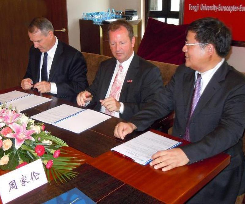 Eurocopter to Cooperate with Tongji University