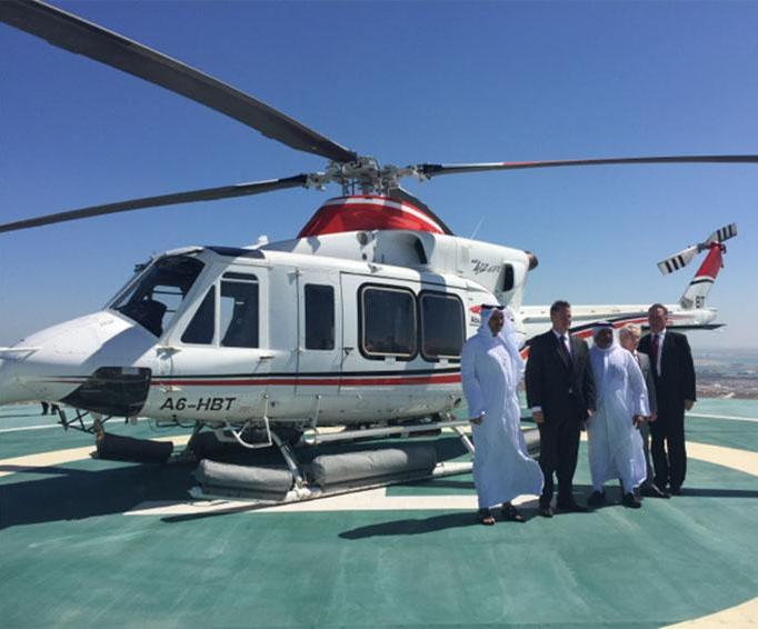 Bell Helicopter, Abu Dhabi Aviation Celebrate 40 Years of Collaboration