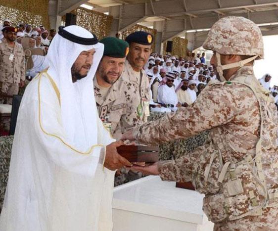 Sultan bin Zayed Attends Zayed II Military College Graduation