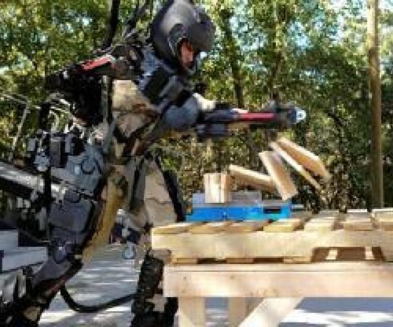 Raytheon's 2nd Gen Robotic Suit