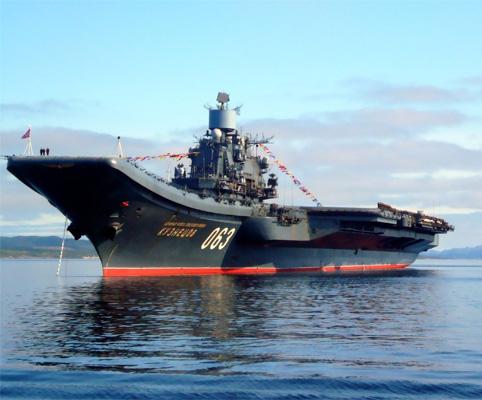 Admiral Kuznetsov Aircraft-Carrier Returns from Syria