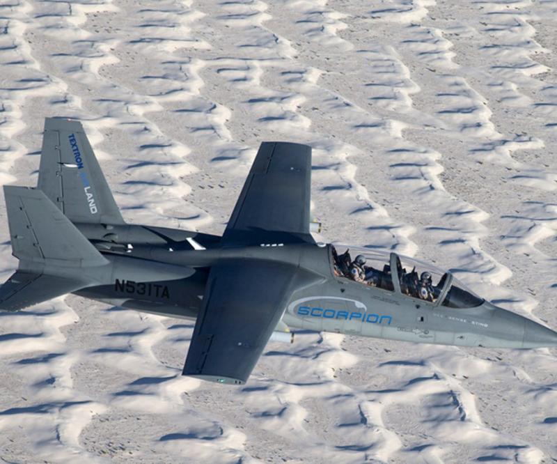 Textron’s Scorpion Jet Completes First Weapons Exercise