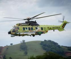 First H225M Helicopter Unveiled in Naval Combat Version