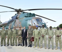 Algeria Donates Two MI-24V and Two MI-171 Helicopters to Niger Army