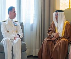 Bahrain’s Deputy Supreme Commander Meets Commander of the United States Fifth Fleet