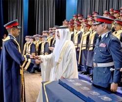 Bahrain’s Interior Minister Attends Graduation Ceremony at Royal Police Academy