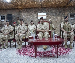 Bahrain Defence Force Holds Falcon Eye/3 Military Drill