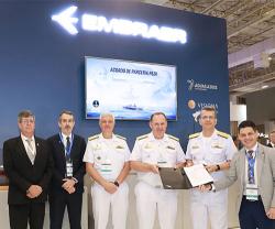 Brazilian Navy, Embraer Sign Innovation Partnership Agreement