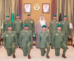 Chief of Kuwait’s National Guard Attends Oath Ceremony of New Officers