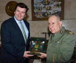 Chief of Staff of Algerian Army Receives Minister of State for British Armed Forces