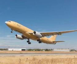 First New Standard A330 MRTT Makes Maiden Flight