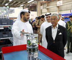 EGDE Welcomes HM King of Malaysia at its Manufacturing Facilities
