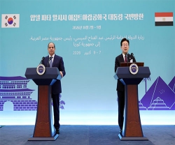 Egypt, South Korea Elevate Ties to Strategic Partnership; Eye Boosting Defense Cooperation