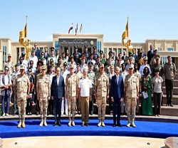 Egyptian Armed Forces Organize Visit to Military Academy for Accredited Military Attachés 