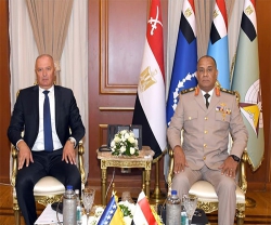 Egyptian Commander-in-Chief Receives Deputy Minister of Defense of Bosnia & Herzegovina