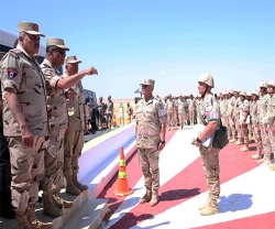Egyptian Commander-in-Chief Witnesses Main Phase of “Badr 2026” Tactical Exercise
