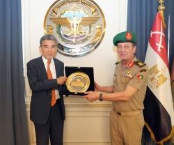 Egyptian Military Academy Witnesses Signing of Cooperation Agreement with Hiroshima University