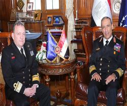 Egyptian Navy Chief Receives Commander of EUNAVFOR ASPIDES