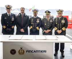Fincantieri Delivers Second Multi-Mission Combat Vessel to Indonesian Navy