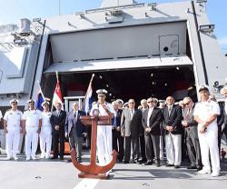 First German Meko A-200 Frigate Joins Egyptian Navy in Alexandria 