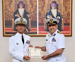 France Confers “Order of Maritime Merit” on Head of Oman’s Maritime Security Centre