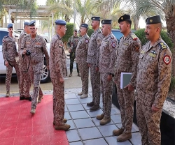 Iraq’s Air Force Commander Inspects Brigadier General Ali Faleh Air Base