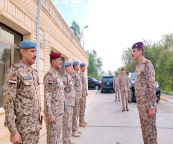 Iraq’s Chief of Staff Conducts Inspection Visit to the Army Aviation Command 