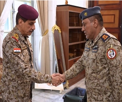 Iraq’s Chief of Staff Congratulates Three Commanders on Assuming Their New Positions
