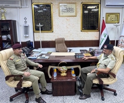 Iraq’s Directorate of Military Training, Italian Military Attaché Explore Cooperation Prospects