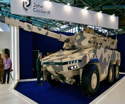 John Cockerill Unveils First 26-Tonne 6x6 Vehicle Capable of Carrying a 105 mm NATO Turret 
