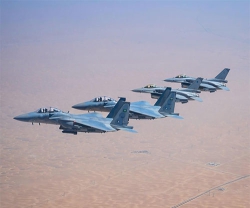 Joint Saudi-Omani Air Exercise “Sky Swords 2025” Concludes