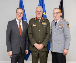 Jordanian, German Army Chiefs Discuss Enhancing Military Cooperation