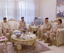Jordanian Army Chief, Minister of Interior Receive Kuwaiti Counterparts 