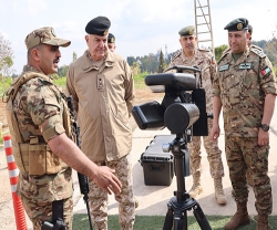 Jordanian Army Chief Visits King Hussein Bin Ali Brigade Command