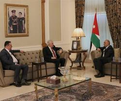 Jordanian Defense Minister & Army Chief Receive Romanian Defense Minister 