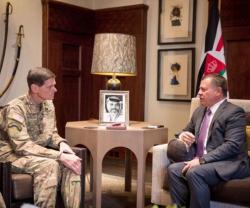 Jordanian King Meets Commander of U.S. Central Command